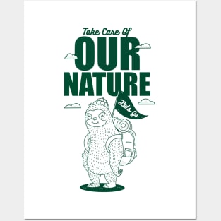 Take Care Of Nature Posters and Art